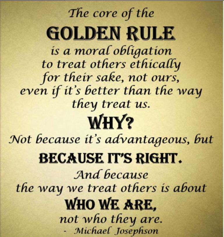 Can the “Golden Rule” be the Ethics Standard in Business? - Ray Williams